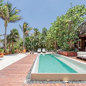 Villa Anana Casa Cantarena Beachfront Meals Included, Tulum